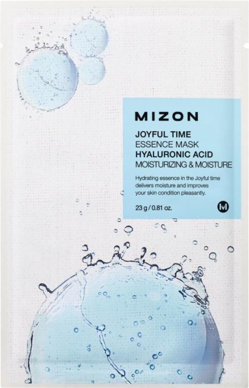 Mizon Joyful Time Essence Mask Hyaluronic Acid Plátýnková maska s hydratačním a zklidňujícím účinkem 23g