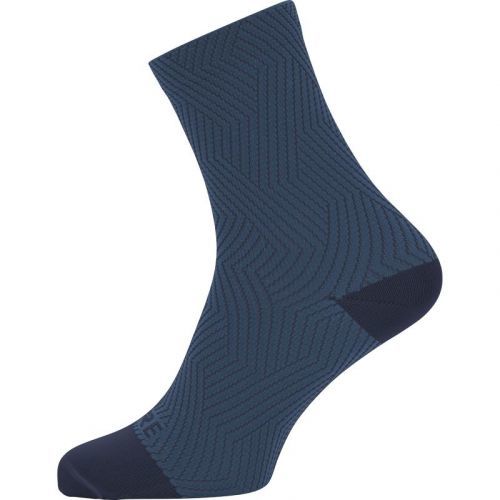 Ponožky Gore C3 Optiline - nad kotník, modrá - velikost 35-37