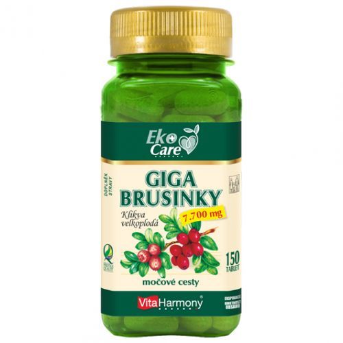 VitaHarmony, s.r.o.  VitaHarmony VE Giga Brusinky 7.700 mg, 150ks