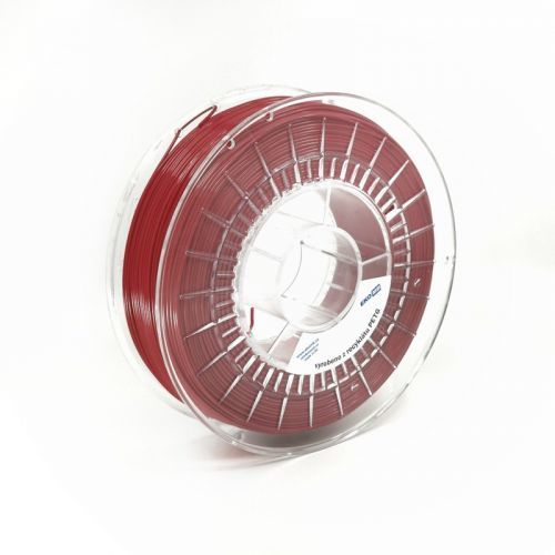 EKO MB Recyklovaný filament PETG – šarlatová červená, 0,75 Kg , 1,75 mm