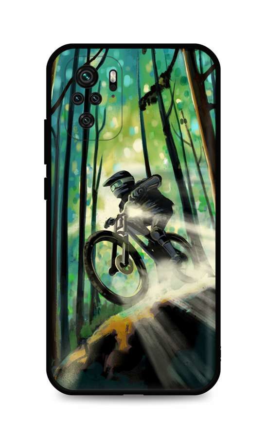 Kryt TopQ Xiaomi Redmi Note 10 silikon Mountain Bike 59215