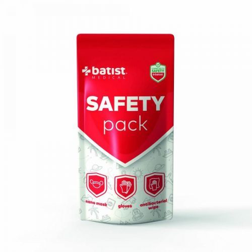 BATIST Safety pack maska + rukavice + ubrousek