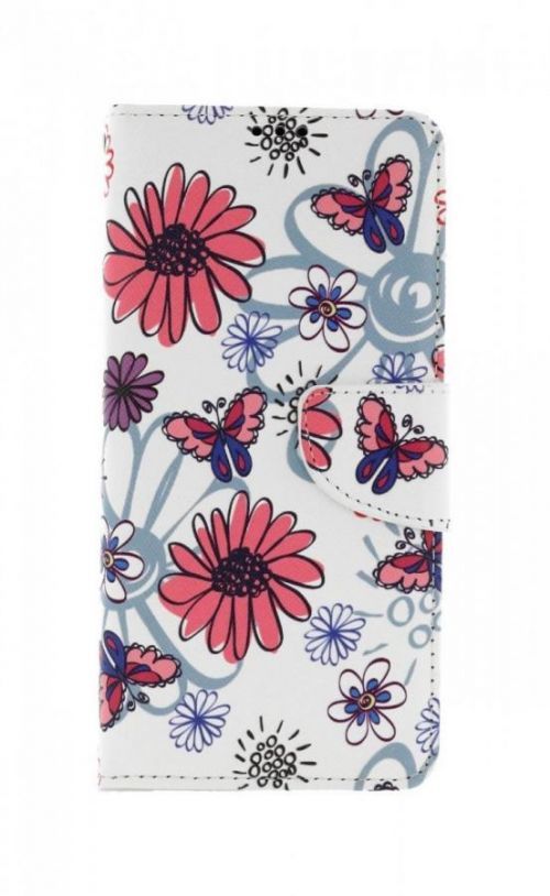 Pouzdro TopQ Samsung A32 5G knížkové Flowers 59933