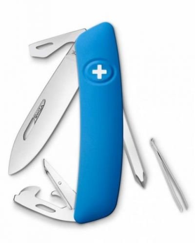 Swiza  D04 blue - švýcarský kapesní nůž - akce