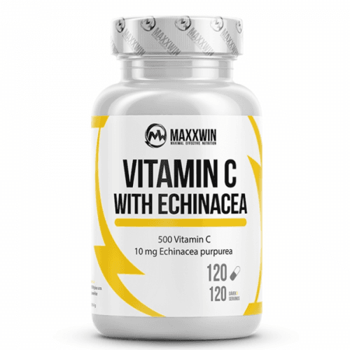 MAXXWIN Vitamin C 500 mg + echinacea 120 kapslí