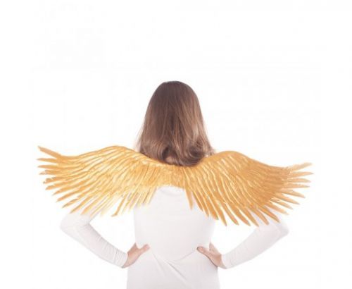 Andělská křídla zlatá