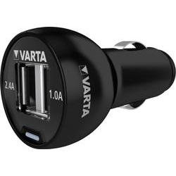 USB nabíječka do autozásuvky Varta, 57931101401, 2x USB, 12 V, 2,4 A