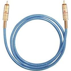 Cinch Digital Audio kabel [ cinch zástrčka - cinch zástrčka] 0.50 m modrá Oehlbach
