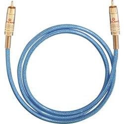 Cinch Digital Audio kabel [ cinch zástrčka - cinch zástrčka] 1.50 m modrá Oehlbach