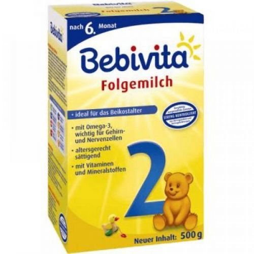 BEBIVITA 2 Pokračovací kojenecké mléko od 6.měsíce 500 g