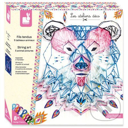 Tvoríme so šnúrkami Zvieratá - Janod