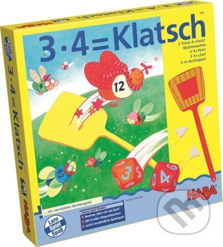 Spoločenská hra pre deti: 3 x 4 Pác Malá násobilka do 100 - Haba