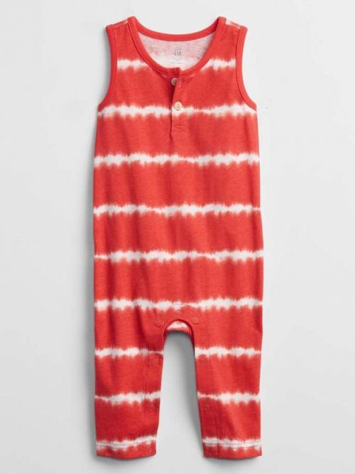 GAP Overal bez rukávů Stripes dívka 3-6m