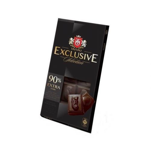 Taitau Exclusive 90% Extra Dark - Hořká čokoláda s 90% kakaa 100g