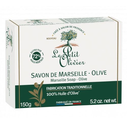 Le Petit Olivier Marseillské mýdlo Oliva (Marseille Soap) 150 g