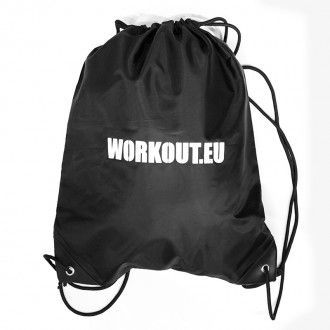 Workout GYMSACK -  Vak na stahovací šňůrky WORKOUT black WOR221