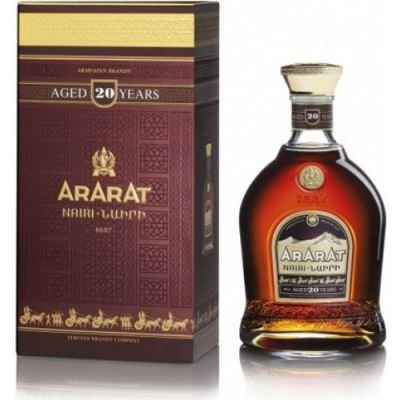 Brandy Ararat Nairi 20yo 0,7 L