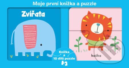 Moje první knížka a puzzle Zvířata - YoYo Books