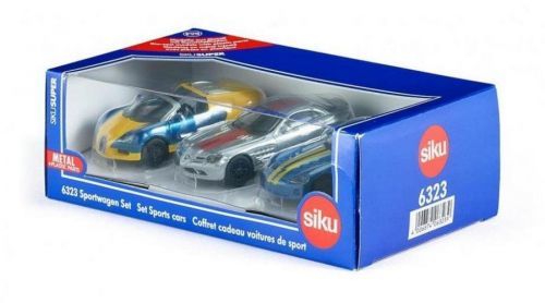 SIKU Super - set sportovní auta a příslušenství