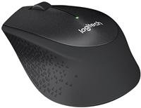 Myš Logitech M330 Silent Plus / optická / 3 tlačítka / 1000dpi - černá