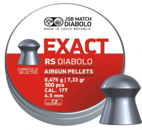 Diabolky Exact RS 4.52 mm JSB® / 500 ks (Barva: Vícebarevná)
