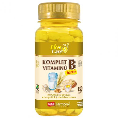 VitaHarmony, s.r.o.  VitaHarmony VE Komplet vitaminů B forte, 150ks