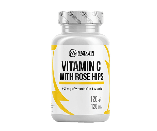 MAXXWIN Vitamin C 1000 with rose hips 120 kapslí