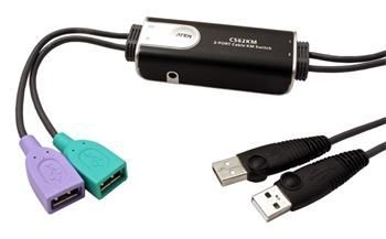Aten CS-62KM 2-port USB přepínač KM (klávesnice a myši)