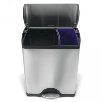 Odpadkový koš na tříděný odpad simplehuman 30/16 l