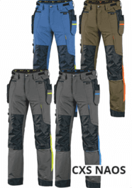 Pánské kalhoty CXS NAOS 56 azurově modrá