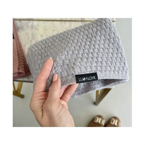 Lullalove Lehká dečka z vlny Merino Motýlek - kolekce Premium Šedá