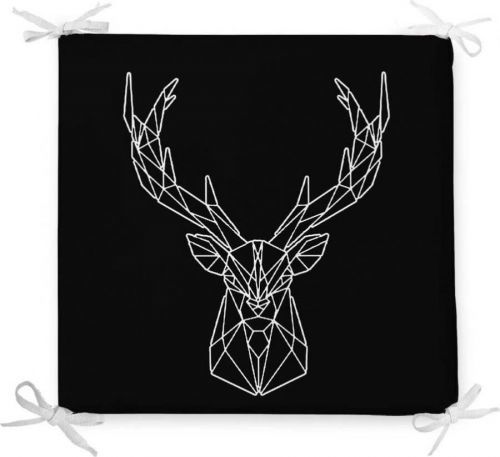 Podsedák s příměsí bavlny Minimalist Cushion Covers Geometric Reindeer, 42 x 42 cm