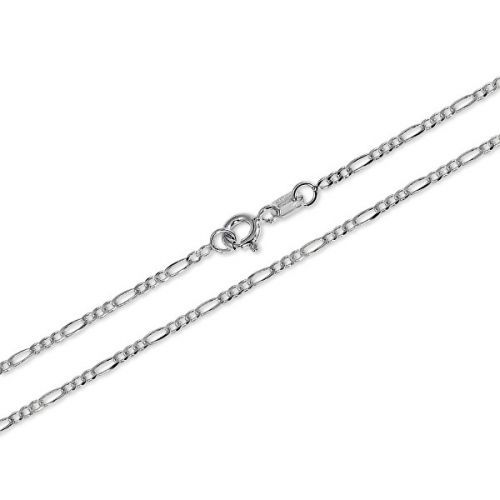 Brilio Silver Jemný řetízek ze stříbra Figaro 42 cm 471 086 00168 04 - 1,62 g