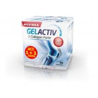 GELACTIV 3-Collagen Forte 60+60 kapslí ZDARMA