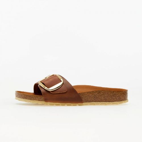 Birkenstock Madrid Big Buckle LEOI Cognac HEX 9