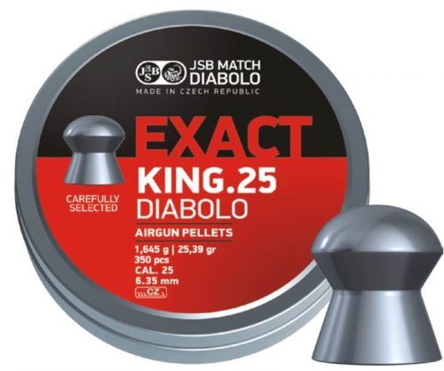 Diabolky Exact King 6.35 mm JSB® / 150 ks (Barva: Vícebarevná)