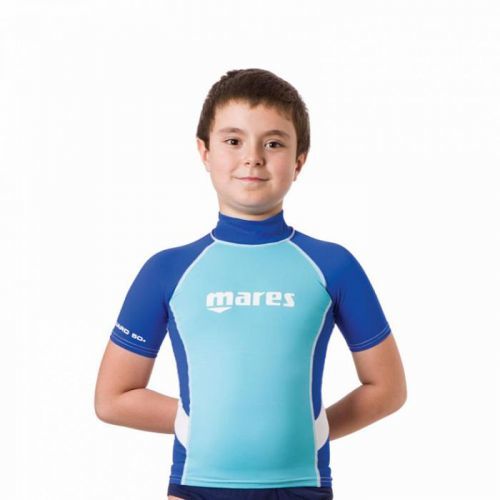 Mares Chlapecké lycrové triko RASHGUARD JUNIOR, krátký rukáv