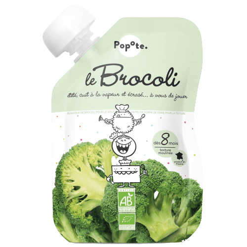 POPOTE Kapsička BIO brokolice 120 g