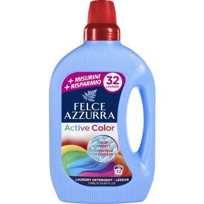 Felce Azzurra Active Color prací gel, 32 praní, 1,595 l