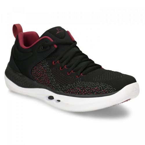 Černé pánské tenisky s barevným žíháním