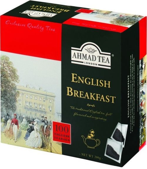 Ahmad Tea (čaj) Čaj English Breakfast 100 sáčků Ahmad Tea