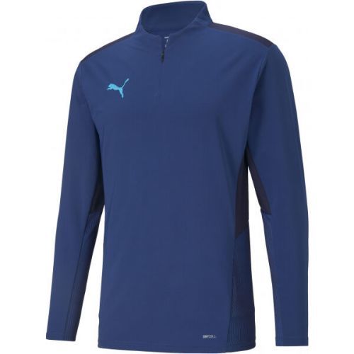 Puma TEAMCUP 1/4 ZIP TOP  2XL - Pánská tréninková mikina