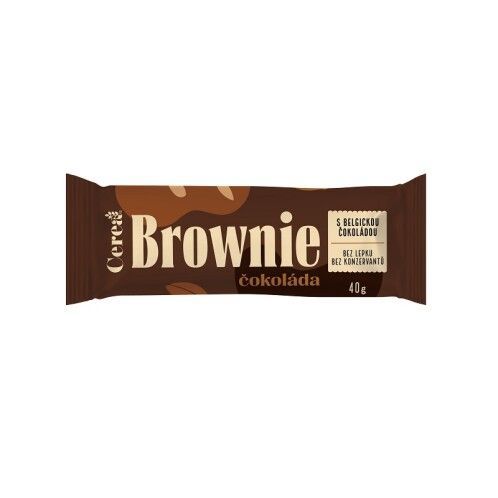 Tyčinka Brownie - čokoláda 40 g 40g