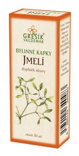 Valdemar Grešík Grešík Jmelí bylinné kapky 50 ml