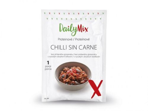 DailyMix Proteinové těstoviny Chilli Sin Carne | 1 porce, 33,5 g