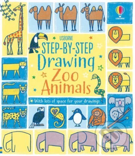 Step-by-Step Drawing Zoo Animals - Fiona Watt, Candice Whatmore (ilustrátor)