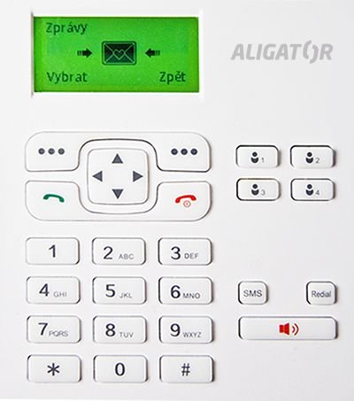 ALIGATOR T100 Stolní telefon na simkartu