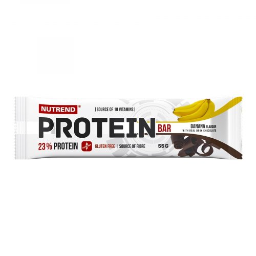 Nutrend Protein Bar - banán, 55 g