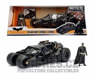 Jada Toys | Batman The Dark Knight - Diecast Model 1/24 2008 Batmobile s figurkou