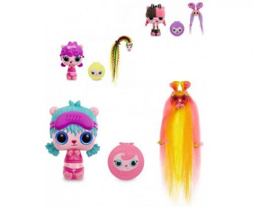 Pop Pop Hair Surprise 3v1 set panenka česací 14cm s doplňky různé druhy